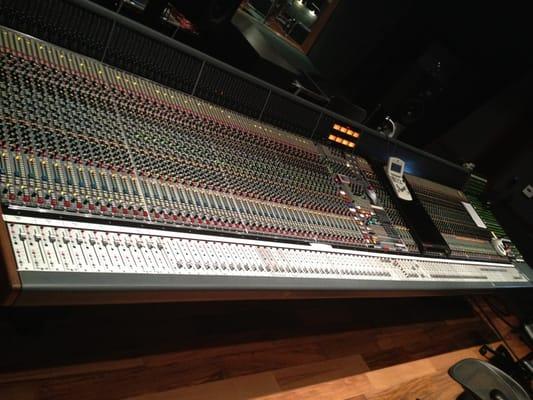 The custom 96 channel Neve scoring console.