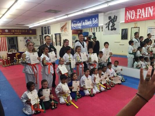 América Tae kwon do  Center . It is an excellent place with excellent teachers. I recommend it.