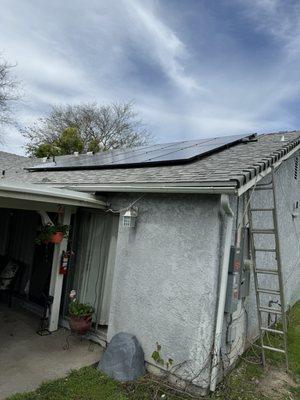 Panel upgrade and solar panels