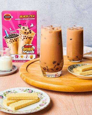 J-Basket Brand Black Tea Boba Kit