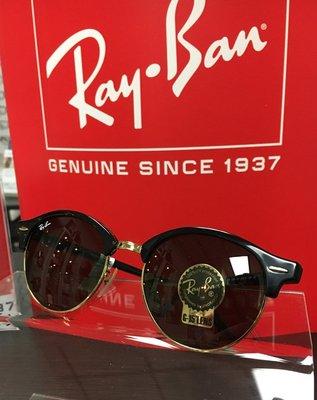 Come in and save 20% off our Ray Ban Clubmaster sunglasses today!!!