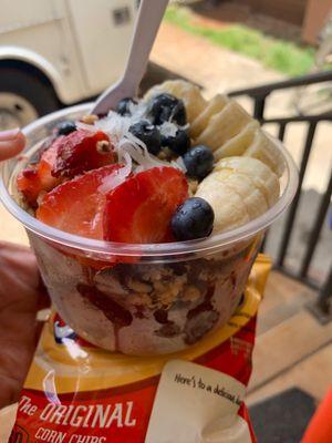 Açaí bowl for the win.