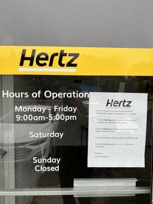 Hertz Car Rental - Natick - Worcester HLE