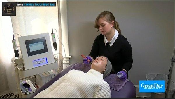 Check out our feature on Great Day Connecticut about our Oxygen Facial treatment for face and body