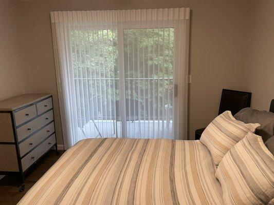 After pic - Comfortex Sheer Verticals