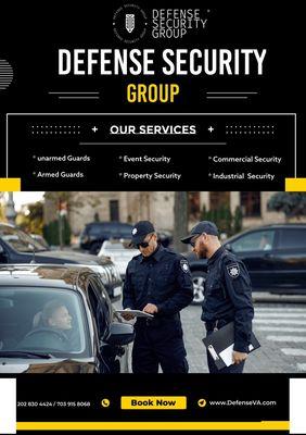 Defense Security Group provide these services