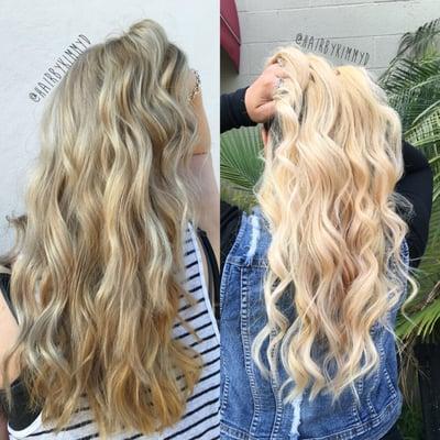 Different blonde tones. Call/text 626-437-3498 for a free consultation or to make your appointment today.