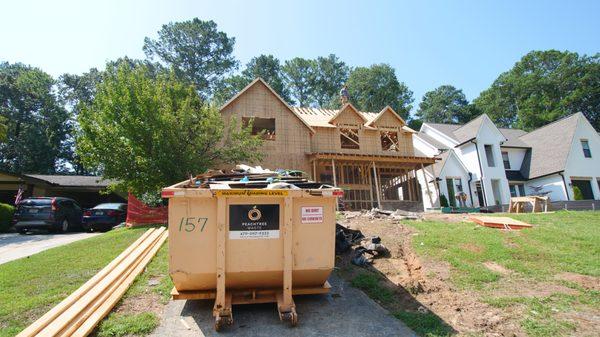 Peachtree Waste dumpster rentals - residential dumpsters available