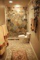 Bathroom Remodel using beautiful porcelain tiles