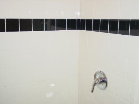 Remodel shower tile for a 1908 bathroom with tub shown in picture above