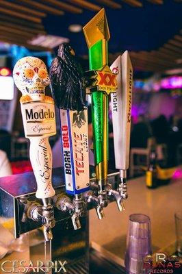 For everyone that loves draft beer we have the most popular beer on draft  served very cold! We have beer towers available