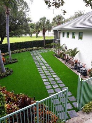 Artificial Turf Installation