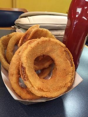 Homemade onion rings!