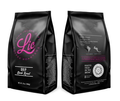 Long Island City Coffee Roasters Bag Design