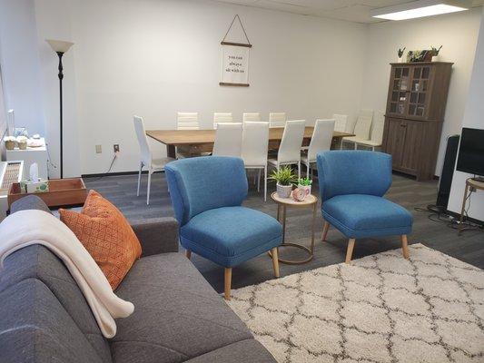 Find healing and community in our beautiful office space in Rosslyn.