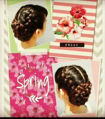 Get ready for spring with soft braids