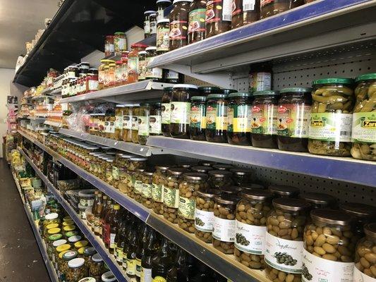 Olives, Oils, Pickles, Stuffed Eggplants and so much more!