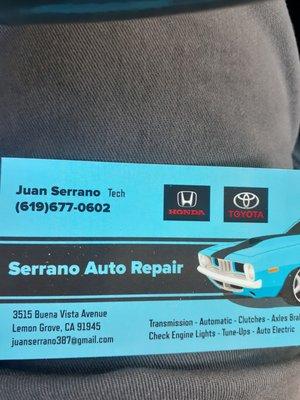 Serrano Auto Repair