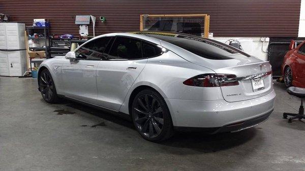 Tesla Window Tinting in Alpharetta GA | NJ Window Tint