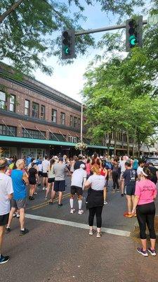 Race time, Lakefair Marathon 2022