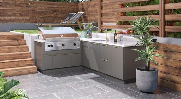 Outdoor Kitchen cabinets all weather