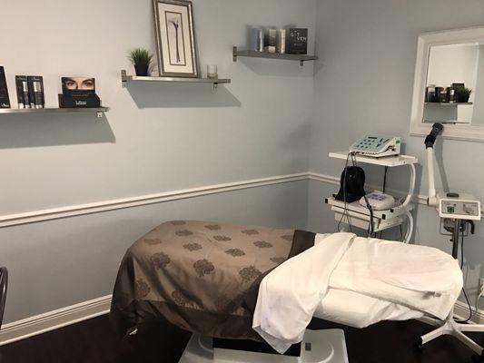 Esthetician's room