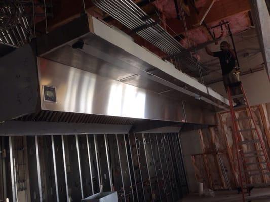 Commercial grease hoods