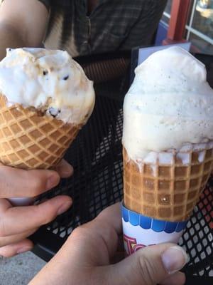 Tillamook ice cream waffle cones! Yummy!