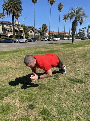 Plyo push-up