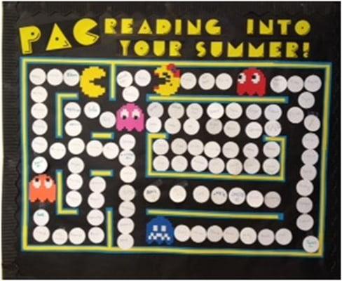 Summer Reading Program 2016 display