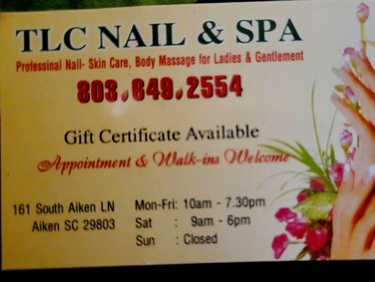 TLC Nail & Spa