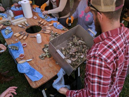 Low Country Oyster Roast!