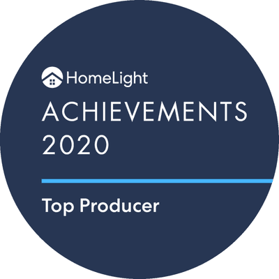 HomeLight 2020 Top Producer Award