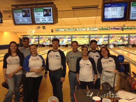 NCF Charity Bowling Team