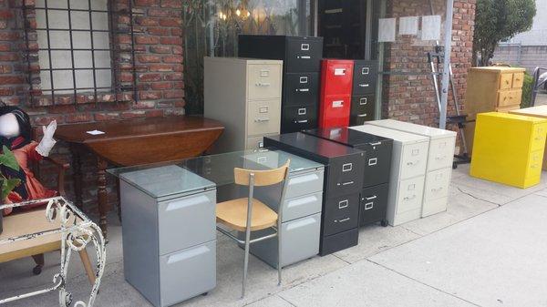 Over 100 File Cabinets available.