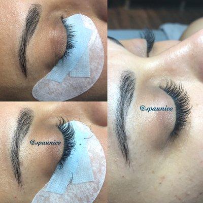 Full set of classic lashes