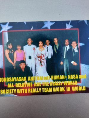 ANITHA KONGSAYASAK Ed or Ed Human Nasa #2 and ALL RELATIVES in all around the world community county. In all USA. In all Asian. PEACE .