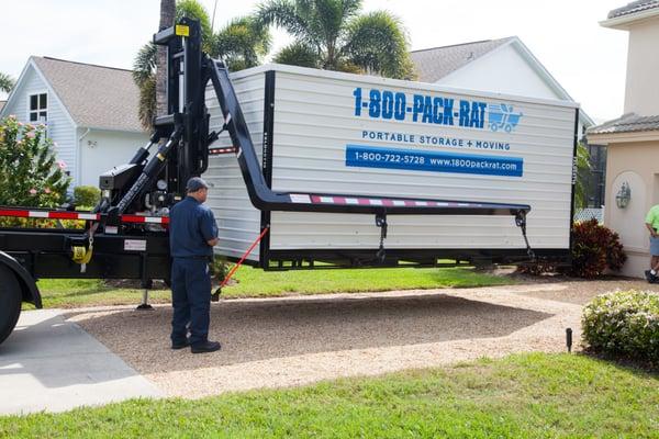 1-800-PACK-RAT is the simplest way to move or store your stuff in the Chattanooga area.