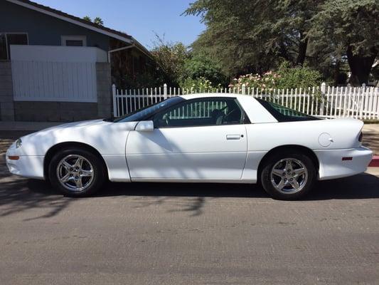 My 1998 Camaro right after picking it up from G's Collision & Restoration, looks brand new.