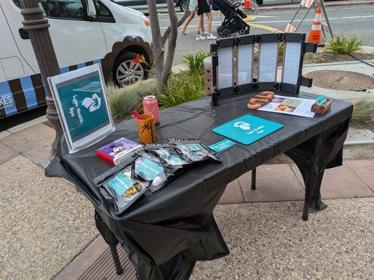 Table at Fiesta in Old Camarillo