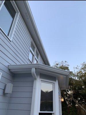 New siding and windows