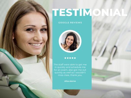 Sunrise Dental Lynnwood Testimonials