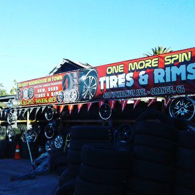 ONE MORE SPIN TIRES ON 408 W WALNUT ORANGE CA 92867