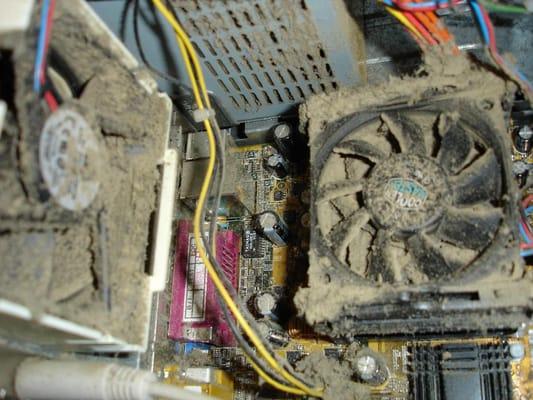 Ask for a Free cleaning! Dust is the #1 cause of computer failure.