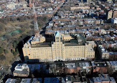 Aerial view of BTHS