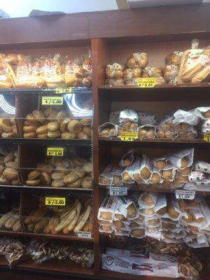 Love the fresh baked breads