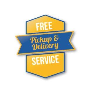 Free Pickup And Delivery Service. Call 516-308-3665 For Details.