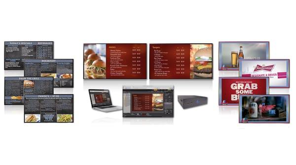 Digital Signage and Menu Boards