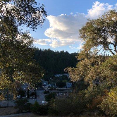 Porch view at The Hills