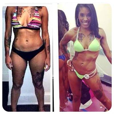 Izumi's goal was to compete in her first NPC Bikini Show. She was able to achieve this goal in 12-weeks on a Soma program!